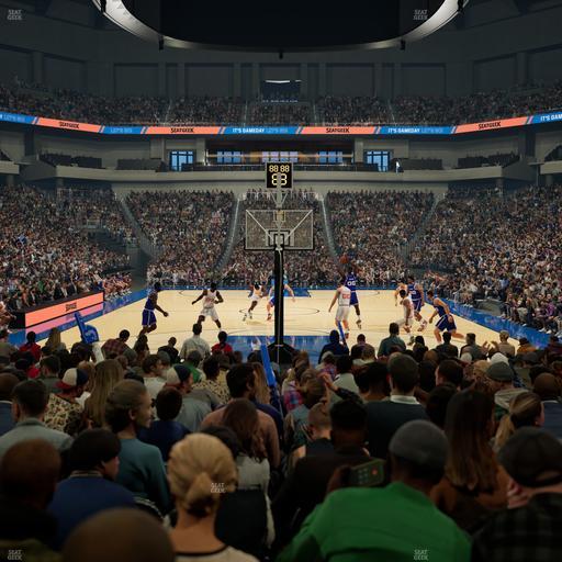 Dickies Arena - Section 31 Seat View