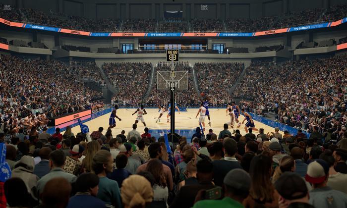 Dickies Arena - Section 31 Seat View