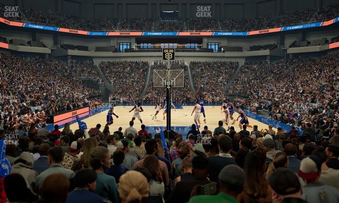 Dickies Arena - Section 31 Seat View