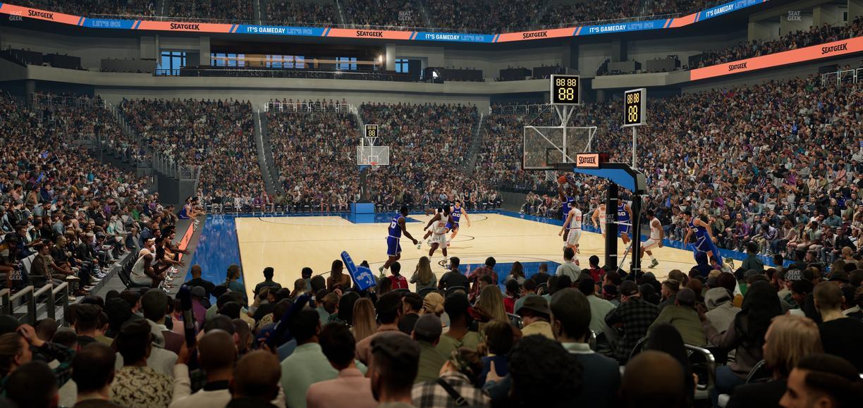 Dickies Arena - Section 32 Seat View