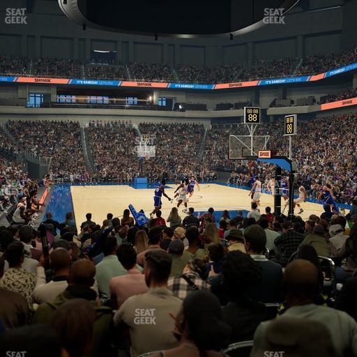 Dickies Arena - Section 32 Seat View