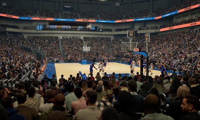 Dickies Arena - Section 32 Seat View