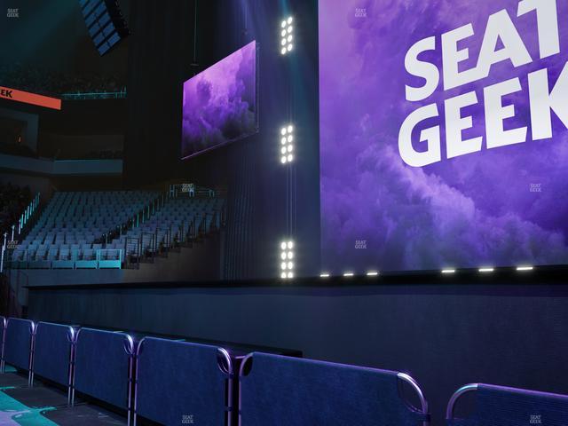 Dickies Arena - Section Floor 1 Seat View