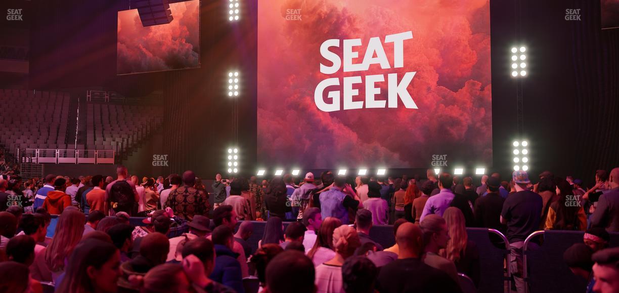 Dickies Arena - Section Floor 1 Seat View