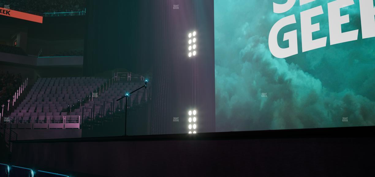 Dickies Arena - Section Floor 1 Seat View