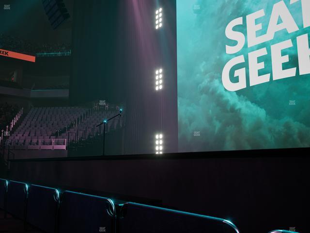 Dickies Arena - Section Floor 1 Seat View