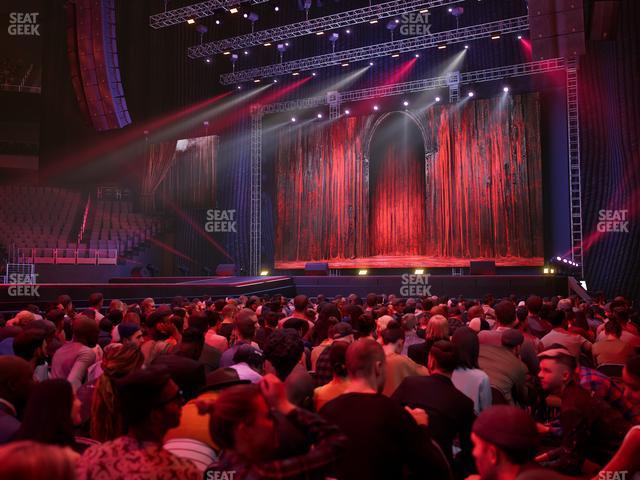 Dickies Arena - Section Floor 1 Seat View