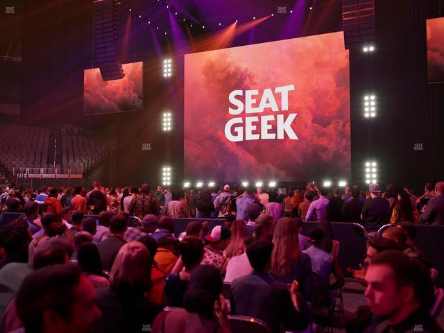 Dickies Arena - Section Floor 1 Seat View