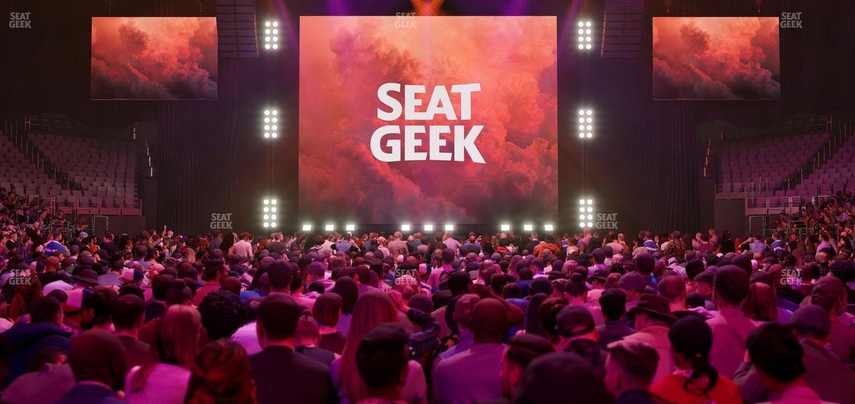 Dickies Arena - Section Floor 2 Seat View