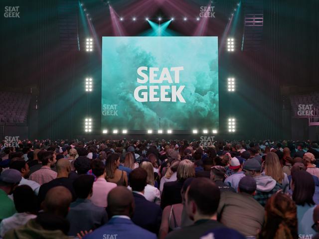 Dickies Arena - Section Floor 2 Seat View