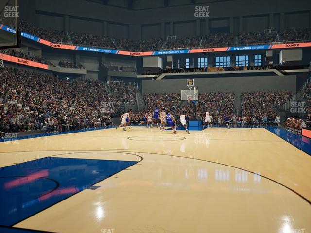 Dickies Arena - Section Floor 2 Seat View