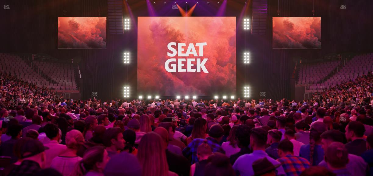 Dickies Arena - Section Floor 2 Seat View