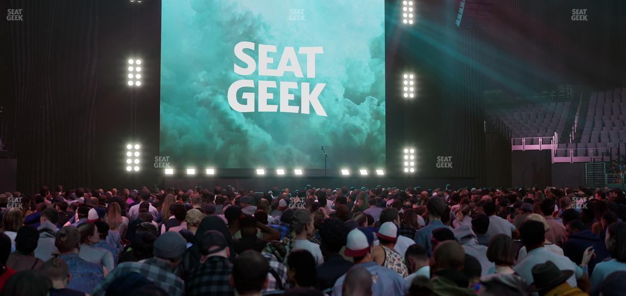 Dickies Arena - Section Floor 3 Seat View