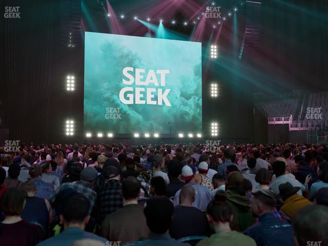 Dickies Arena - Section Floor 3 Seat View