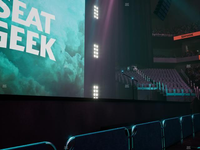 Dickies Arena - Section Floor 3 Seat View