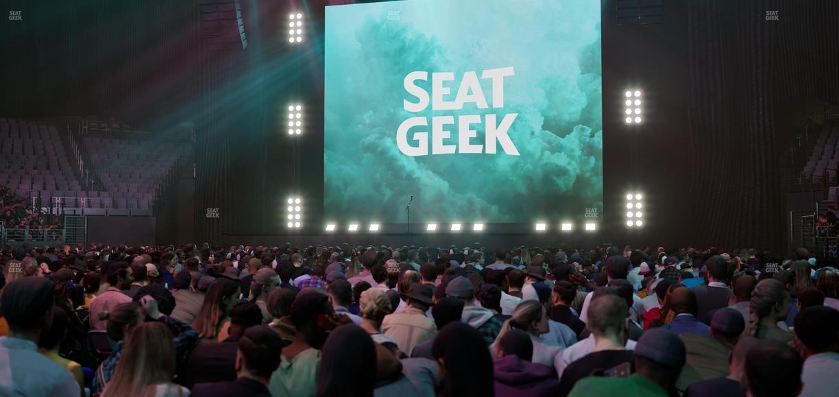 Dickies Arena - Section Floor 4 Seat View