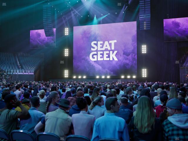 Dickies Arena - Section Floor 4 Seat View