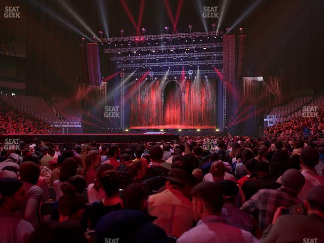 Dickies Arena - Section Floor 4 Seat View