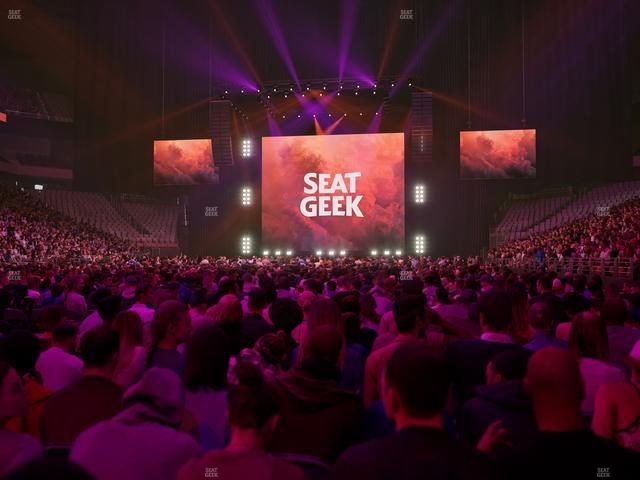 Dickies Arena - Section Floor 4 Seat View