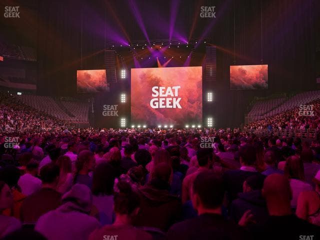 Dickies Arena - Section Floor 4 Seat View