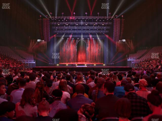 Dickies Arena - Section Floor 5 Seat View