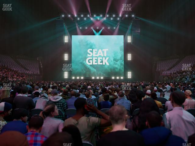 Dickies Arena - Section Floor 5 Seat View