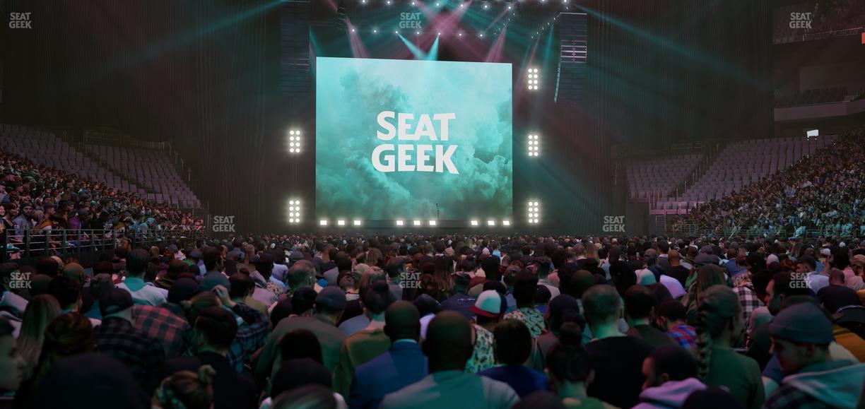 Dickies Arena - Section Floor 6 Seat View