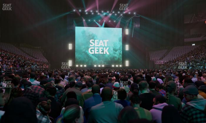 Dickies Arena - Section Floor 6 Seat View