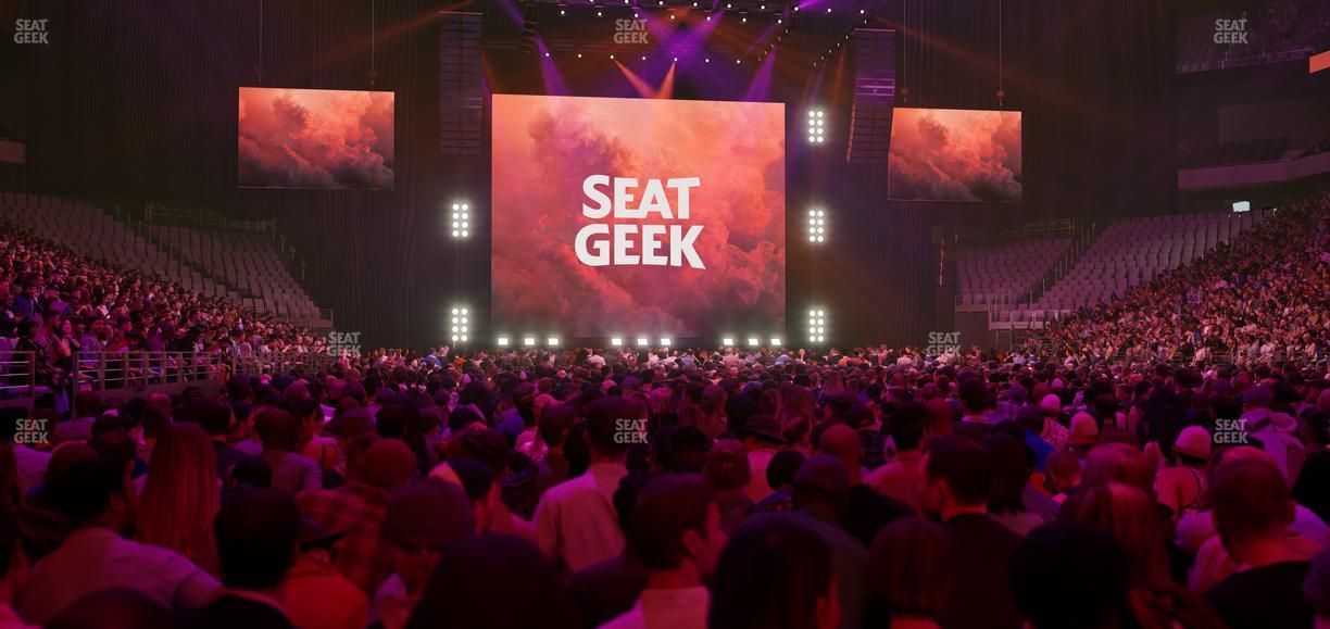 Dickies Arena - Section Floor 6 Seat View