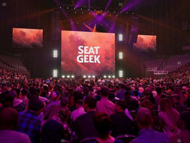 Dickies Arena - Section Floor 6 Seat View