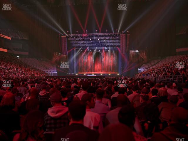 Dickies Arena - Section Floor 7 Seat View