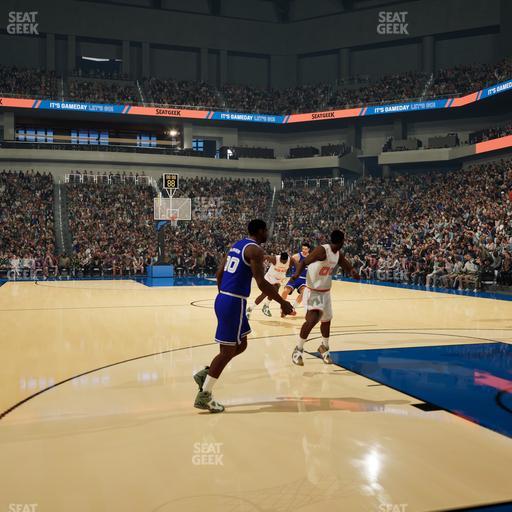 Dickies Arena - Section Floor 7 Seat View