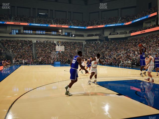 Dickies Arena - Section Floor 7 Seat View