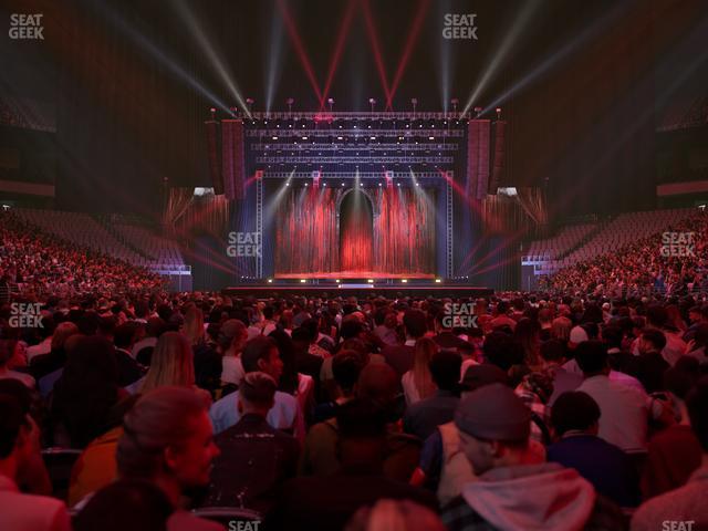 Dickies Arena - Section Floor 8 Seat View