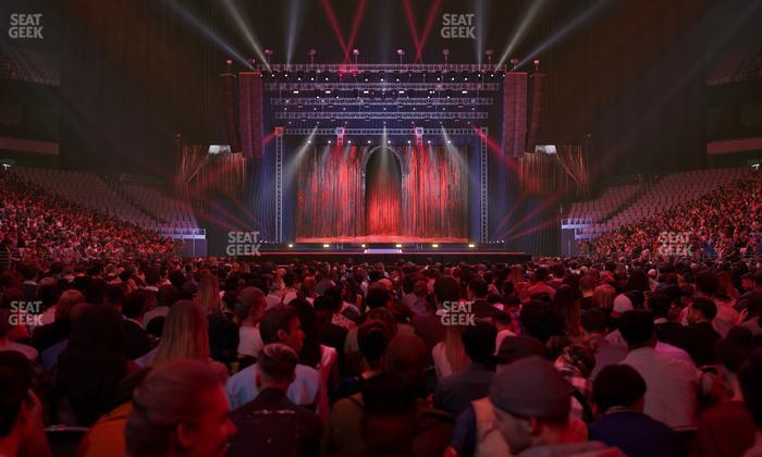 Dickies Arena - Section Floor 8 Seat View