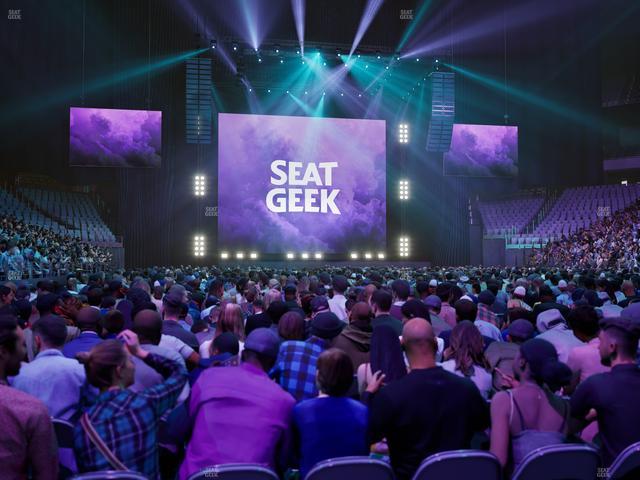 Dickies Arena - Section Floor 8 Seat View