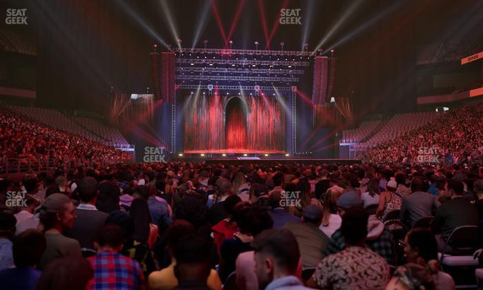 Dickies Arena - Section Floor 9 Seat View