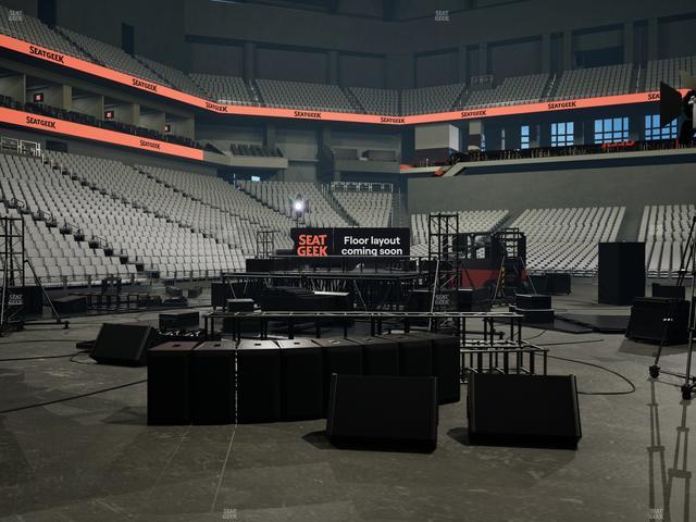 Dickies Arena - Section Floor Seat View