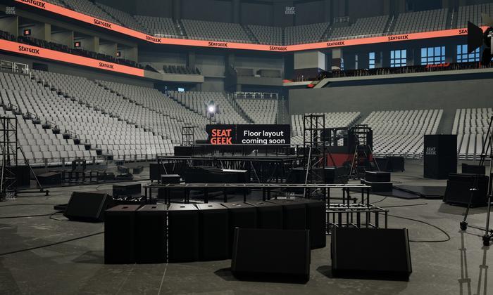 Dickies Arena - Section Floor Seat View