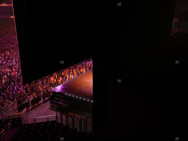 Dickies Arena - Section Loge 1 A Seat View