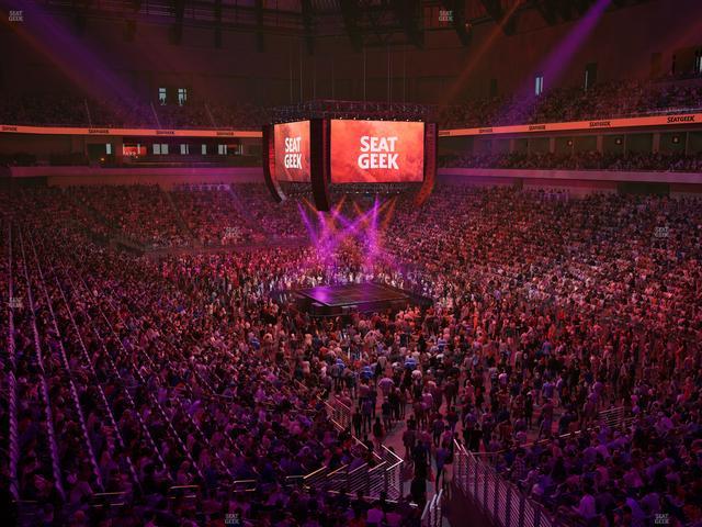 Dickies Arena - Section Loge 1 A Seat View