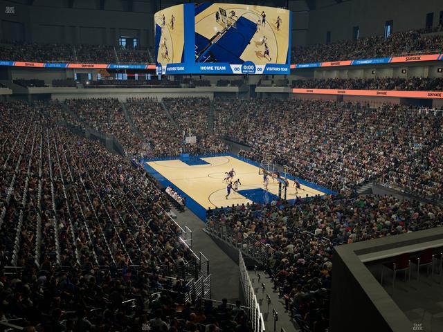 Dickies Arena - Section Loge 1 B Seat View Dickies Arena - Section Loge 1 B Seat View