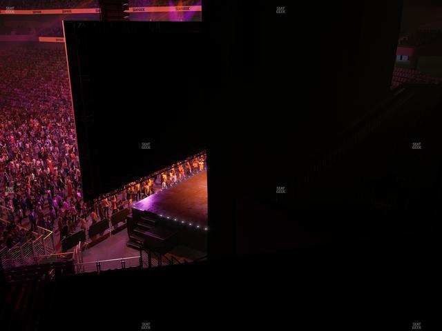 Dickies Arena - Section Loge 1 C Seat View
