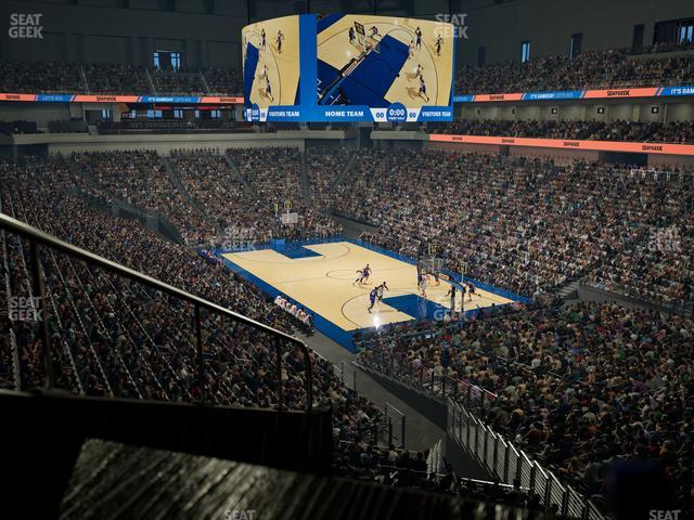 Dickies Arena - Section Loge 1 C Seat View