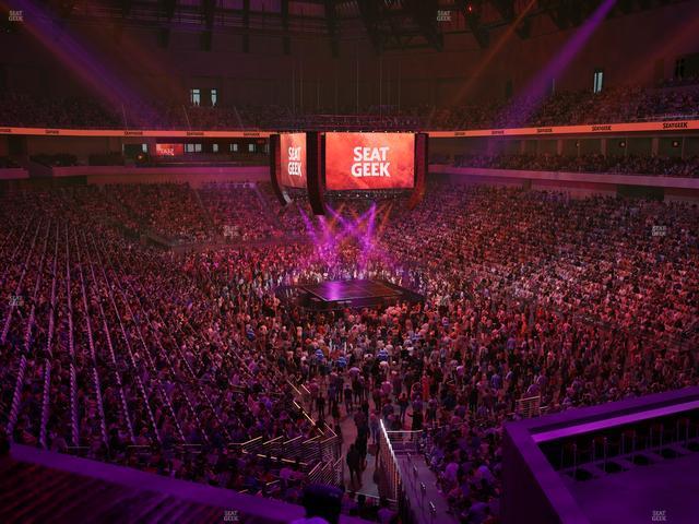 Dickies Arena - Section Loge 1 D Seat View