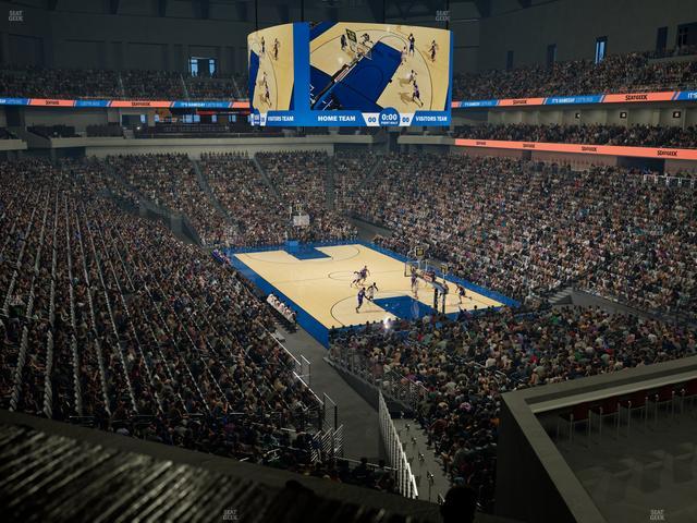 Dickies Arena - Section Loge 1 D Seat View Dickies Arena - Section Loge 1 D Seat View