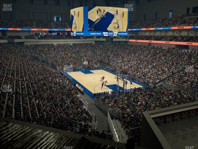 Dickies Arena - Section Loge 1 D Seat View