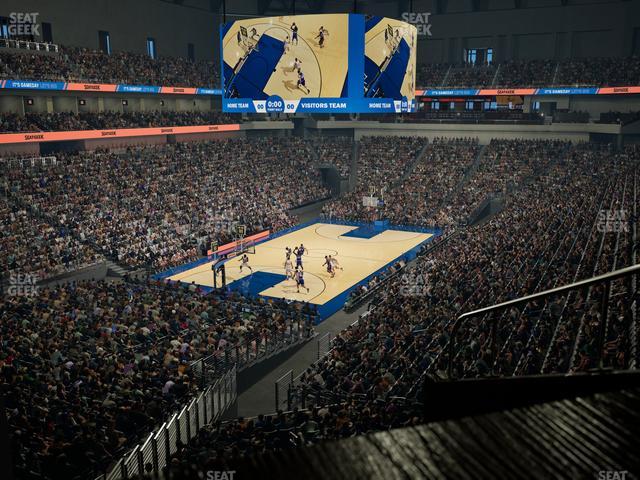 Dickies Arena - Section Loge 10 C Seat View