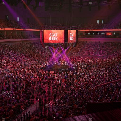 Dickies Arena - Section Loge 10 C Seat View