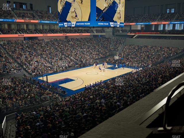 Dickies Arena - Section Loge 2 A Seat View